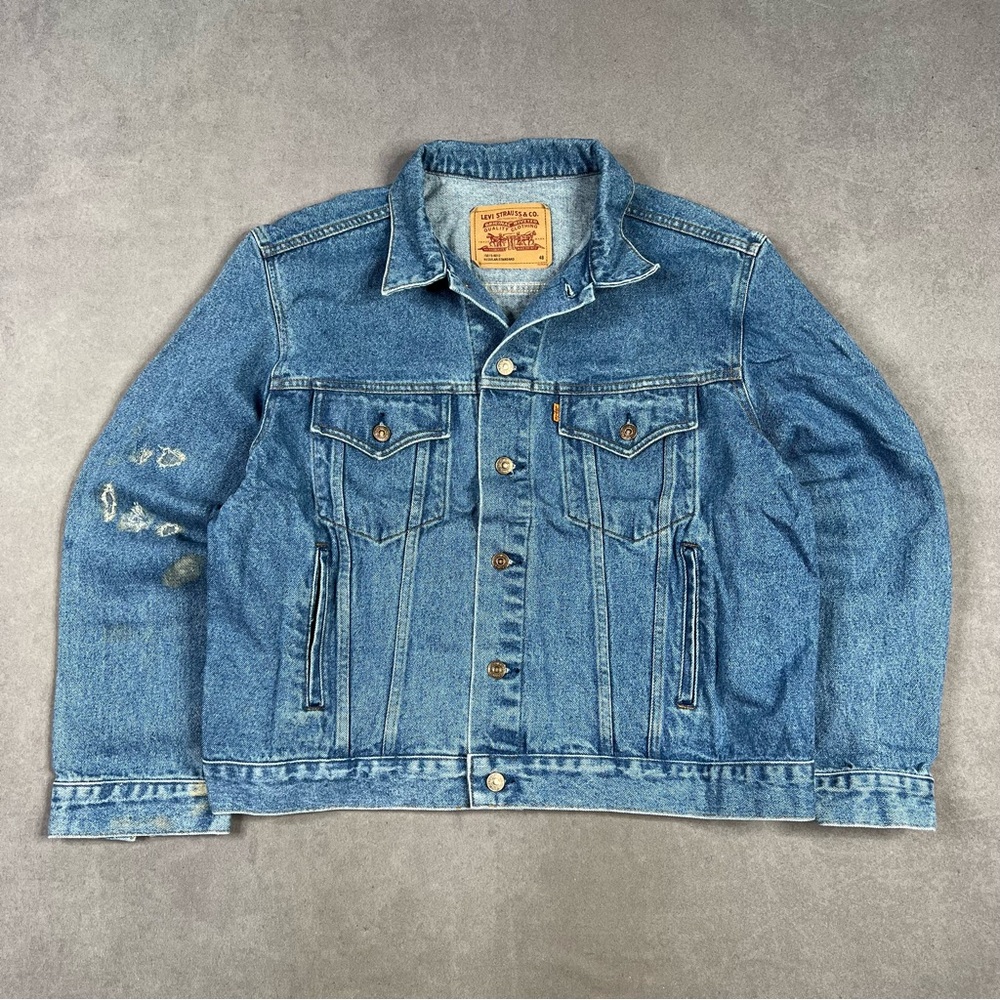 Vintage Levis Orange Tab Jean Jacket
